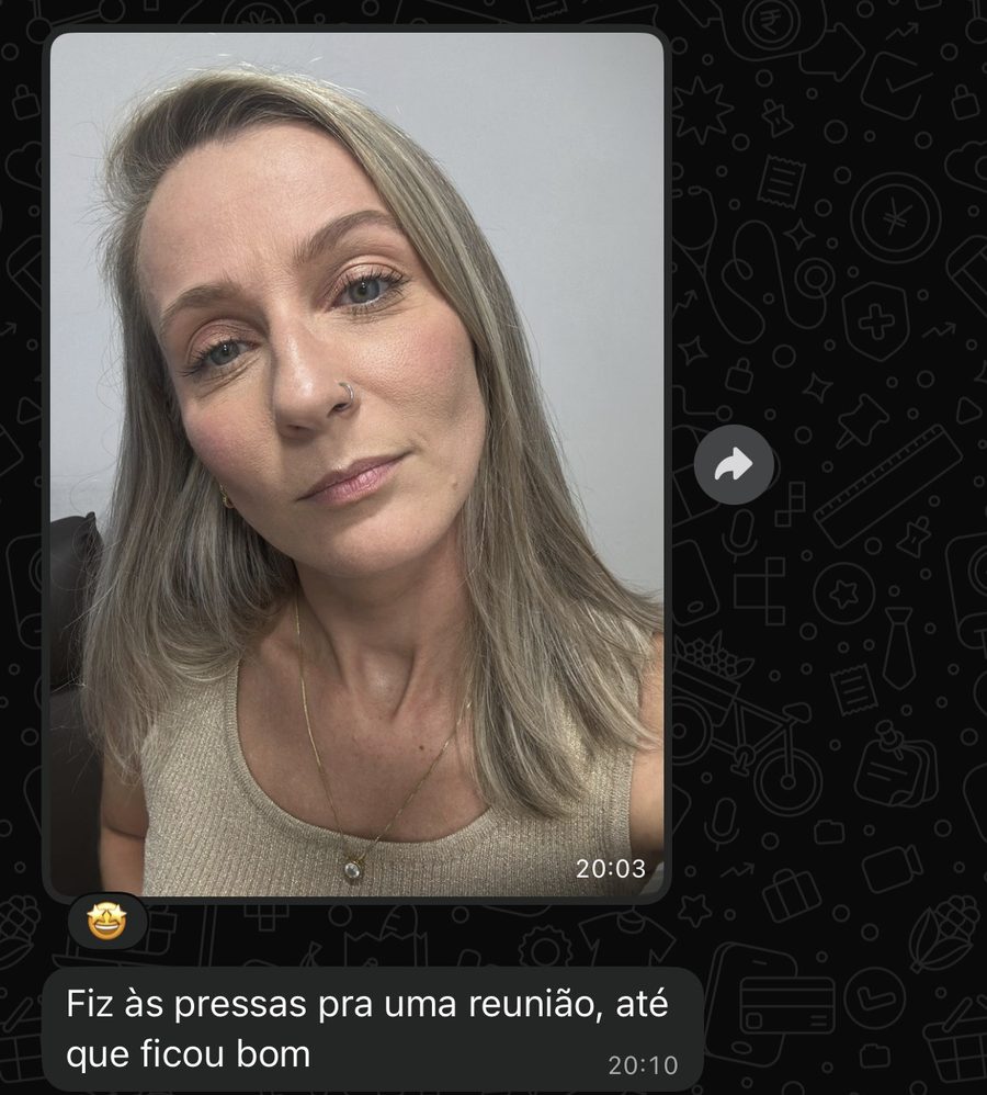 Depoimento de aluna do curso de automaquiagem